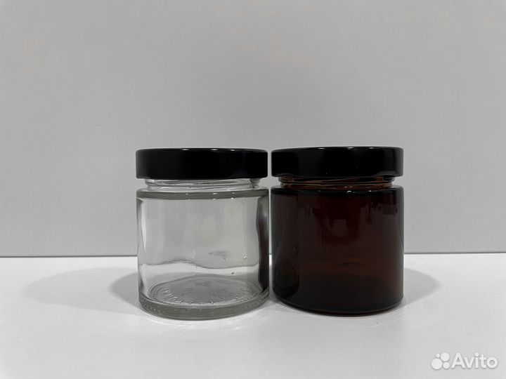 Банки стеклянные для свечей специй мёда варенья