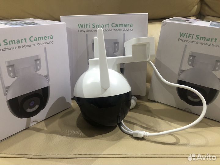 Уличная wifi поворотная камера 4 мп