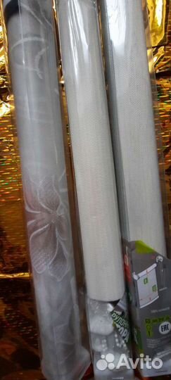 Рулонная штора 40 на 170 см (3 штуки)