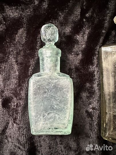 Старинные флаконы 1900гг пузырки духи