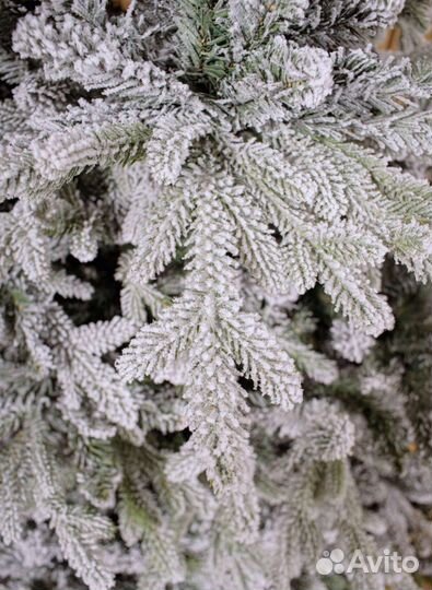 Ель силиконовая искусственная снежная