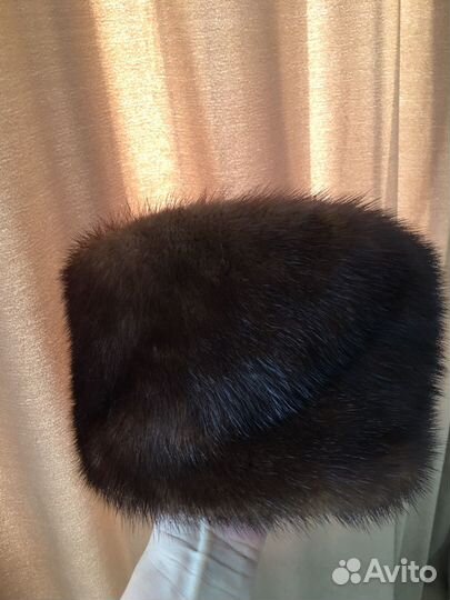 Шапка женская норковая кубанка