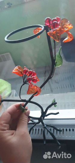 Кованые подсвечники 2шт