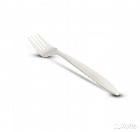 Вилка пластиковая одноразовая