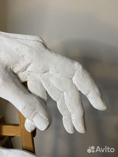 Большое панно на стену барельеф Сотворение Адама