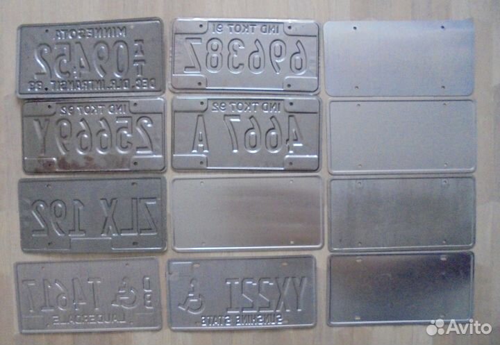 Автомобильные номера США оригиналы