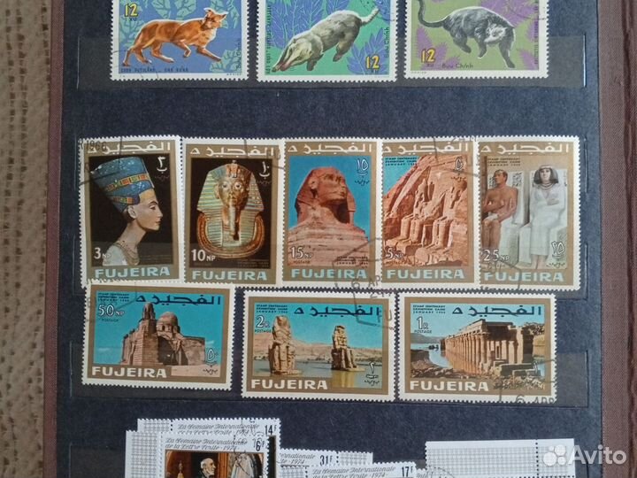 Альбом марок разных стран 1960-70 гг