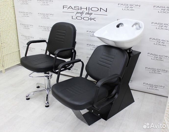 Комплект парикмахерской мойки и кресла