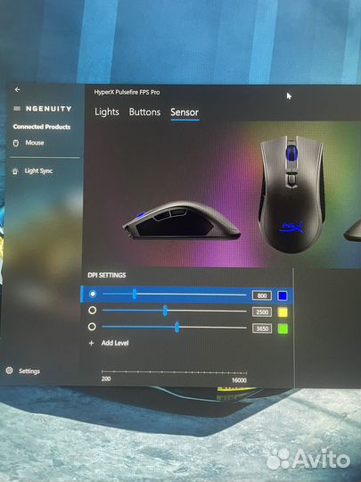 Игровая мышь HyperX Pulsefire FPS Pro