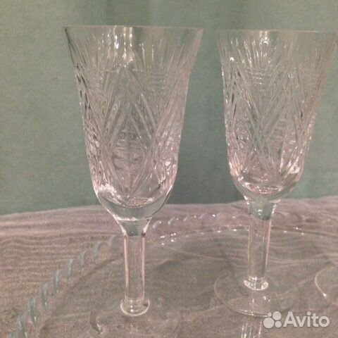 Хрустальные рюмки