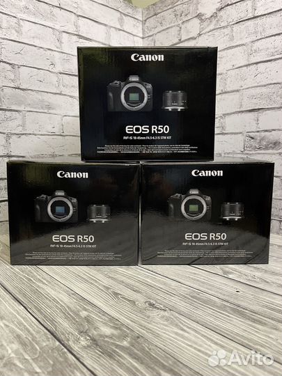 Canon Eos R50 kit 18-45mm is stm-русское меню