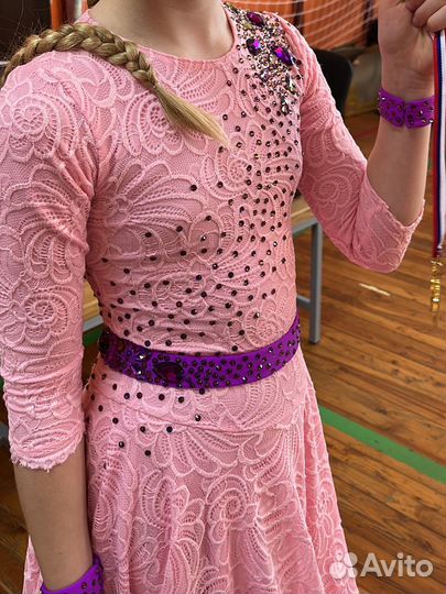 Платье для бальных танцев стандарт