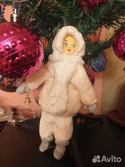 Ватная игрушка Зефирка