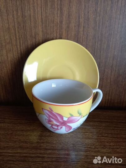 Чашка с блюдцем