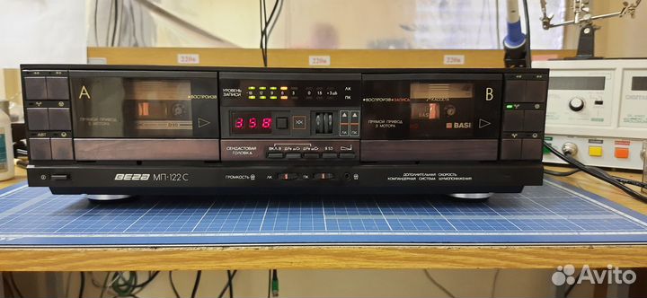 Кассетная дека Вега мп-122