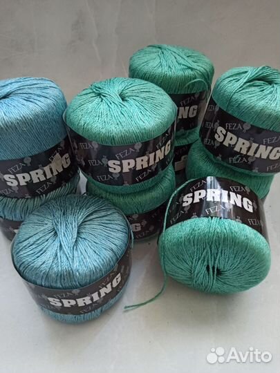 Пряжа feza spring вискоза Турция