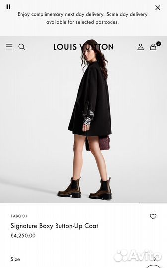 В наличии пальто Louis vuitton S,M,L