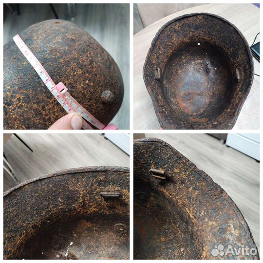 Редкий Австро Венгерский рогач М17 со скобой