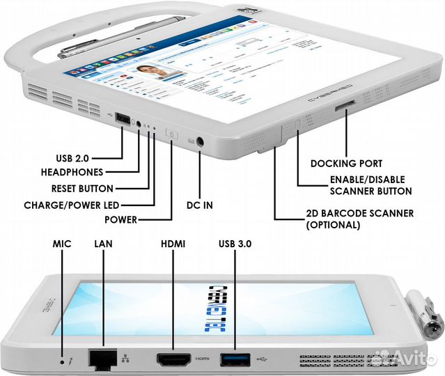 Планшетый PC cybermed CM-T10C
