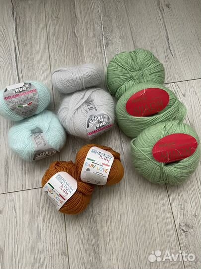 Пряжа: альпака, ангора, норка, шерсть