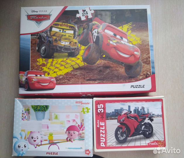 Пазлы разные