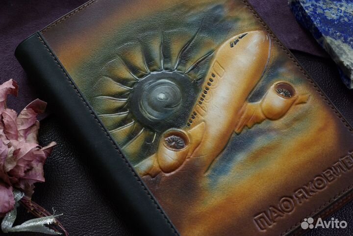 Ежедневник, блокнот. Кожа. Hand Made