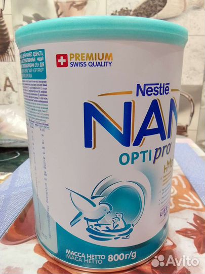 Nan optipro 4. 800 грамм