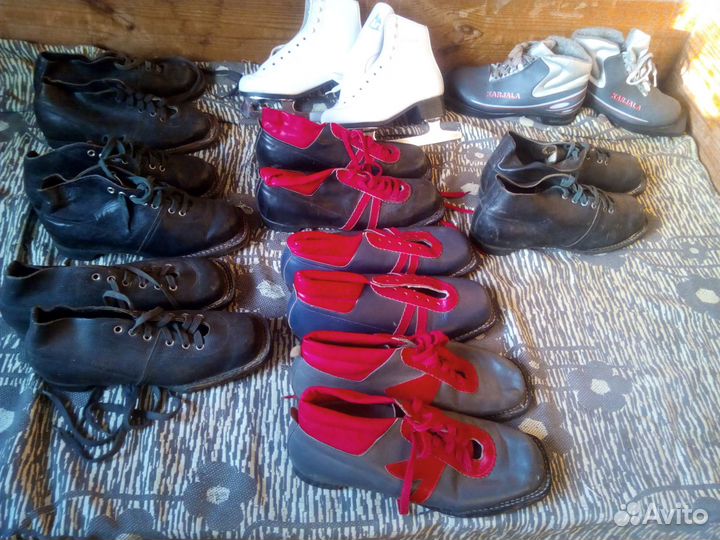 Лыжные ботинки СССР