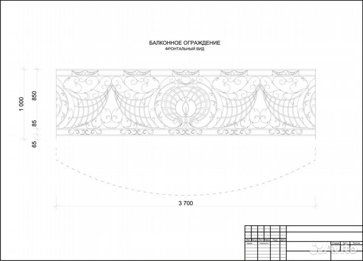 Эскизы ограждений, калиток, кованых изделий