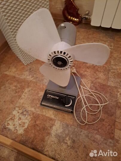 Вентилятор настольный бу Орбита