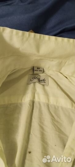 Рубашка белая для мальчика