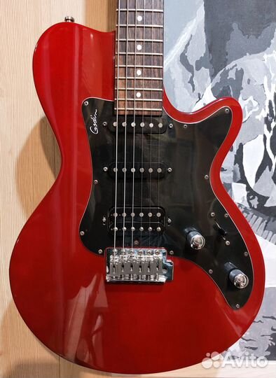 Электрогитара Godin SD Red