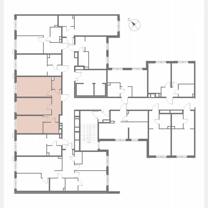 2-к. апартаменты, 60,5 м², 10/17 эт.