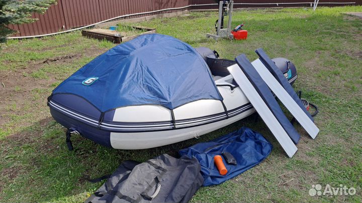 Gladiator E330 нднд + плм NS Marine 9,8B + прицеп