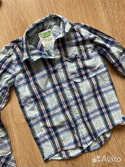 Рубашка на мальчика 134