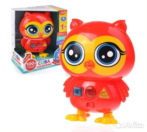 Сказочник Сова 4 сказки К.Чуковского