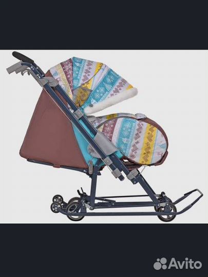 Санки коляска Nika kids