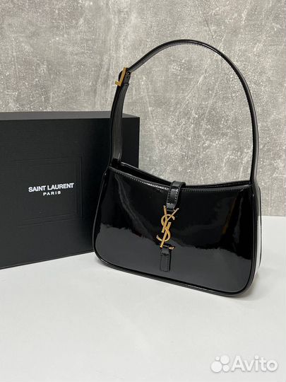 Сумка женская yves saint laurent лаковая кожаная