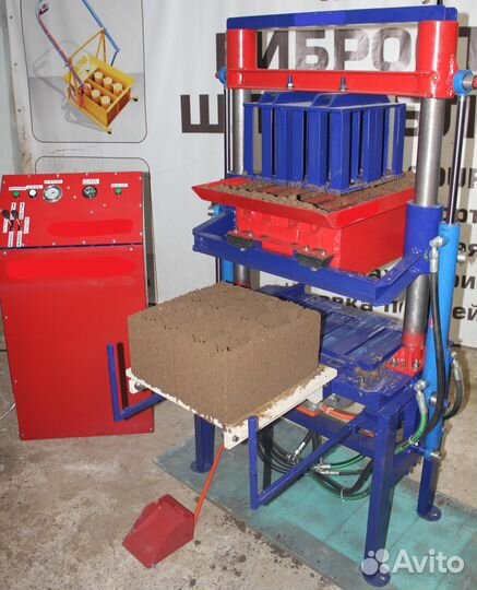 Станки для блоков, тротуарной плитки, арболитоблок