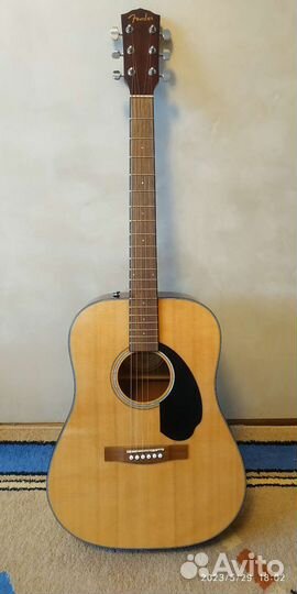 Акустическая гитара fender cd 60s