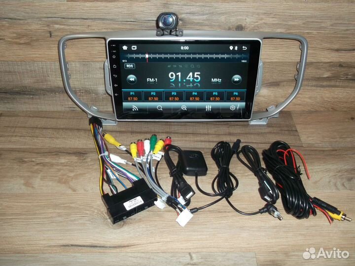 Магнитола Kia Sportage 4 Android с камерой