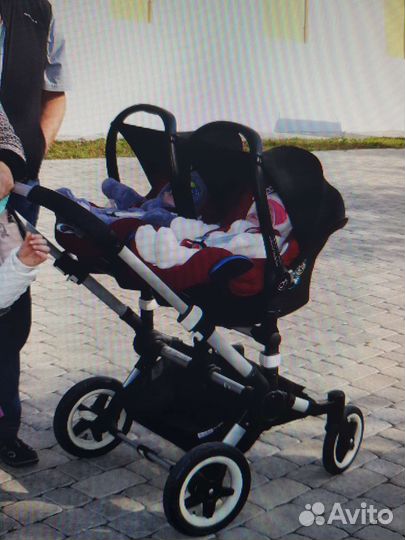 Коляска для двойни Bugaboo donkey twin 2в1