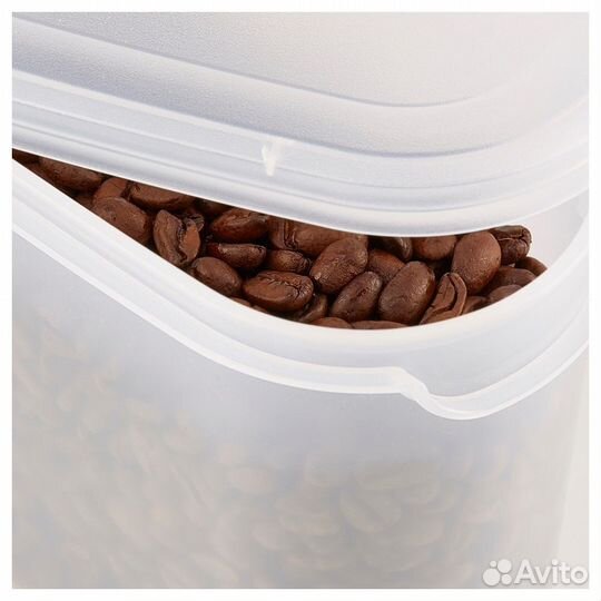 Контейнер+крышка д/сухих продуктов IKEA Эктиг, бел