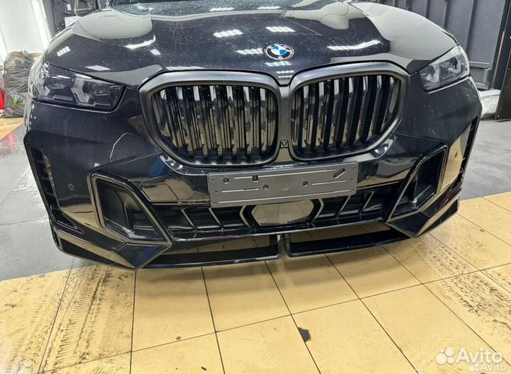 Губа бмв G05 LCI BMW X5 рестайлинг