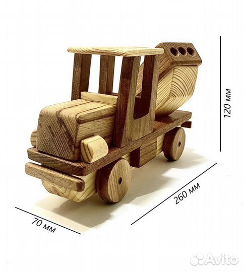 Машинка детская, деревянная машина залпового огня