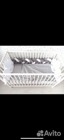 Бортики в кроватку новые