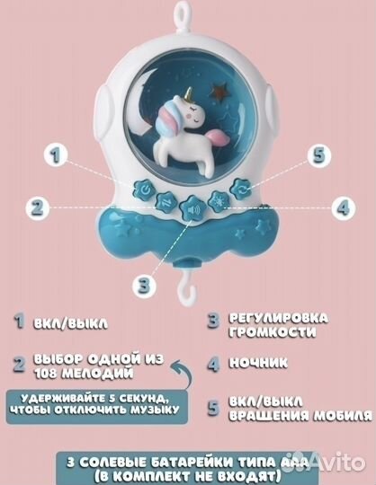 Мобиль на кроватку