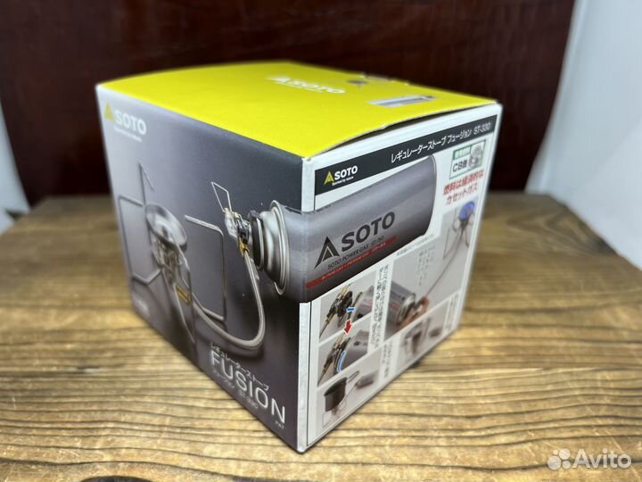 Японская газовая горелка Soto ST-330 Fusion