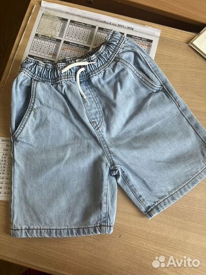 Шорты джинсовые