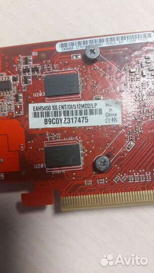 Видеокарта amd radeon eah 5450 512 mb